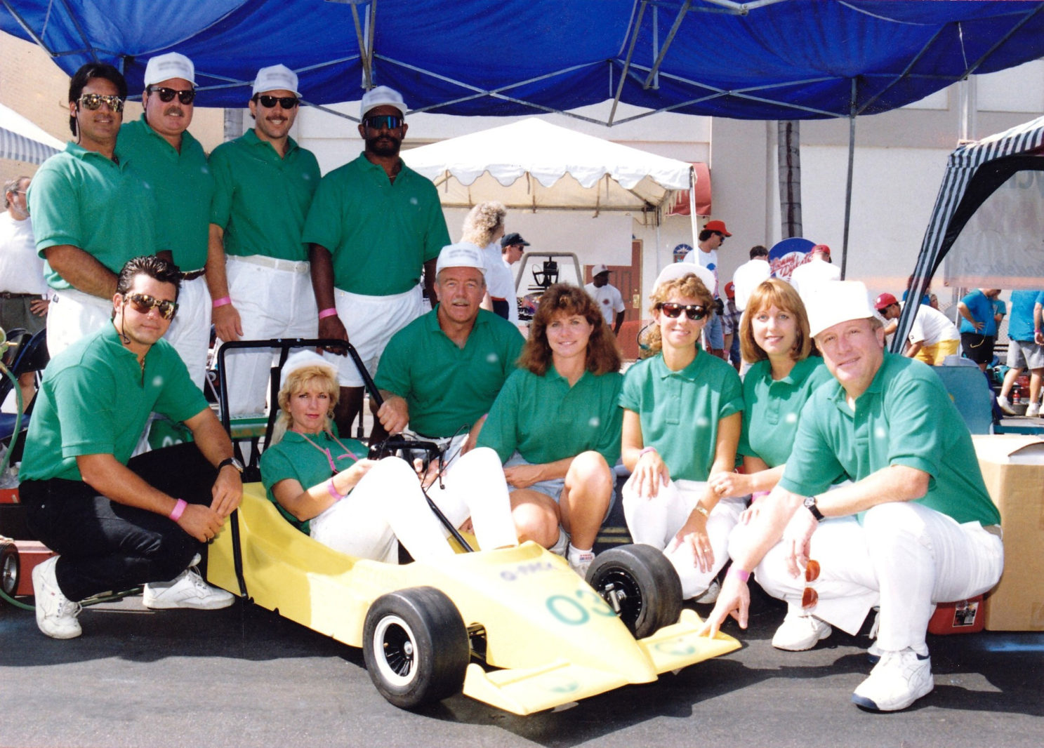 JD Crighton (Driver). Mini Grand Prix race, 2nd place